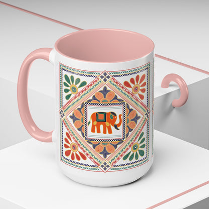 Indian folk art Mug