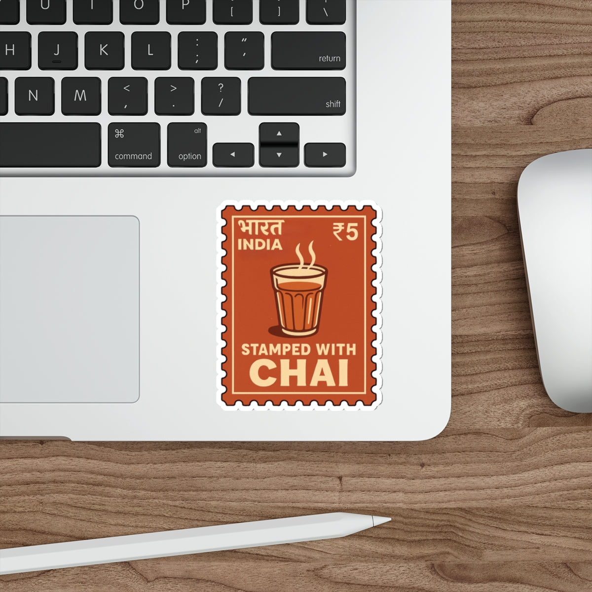 Cutting Chai Die-Cut Sticker