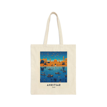 Amritsar Cotton Canvas Tote Bag