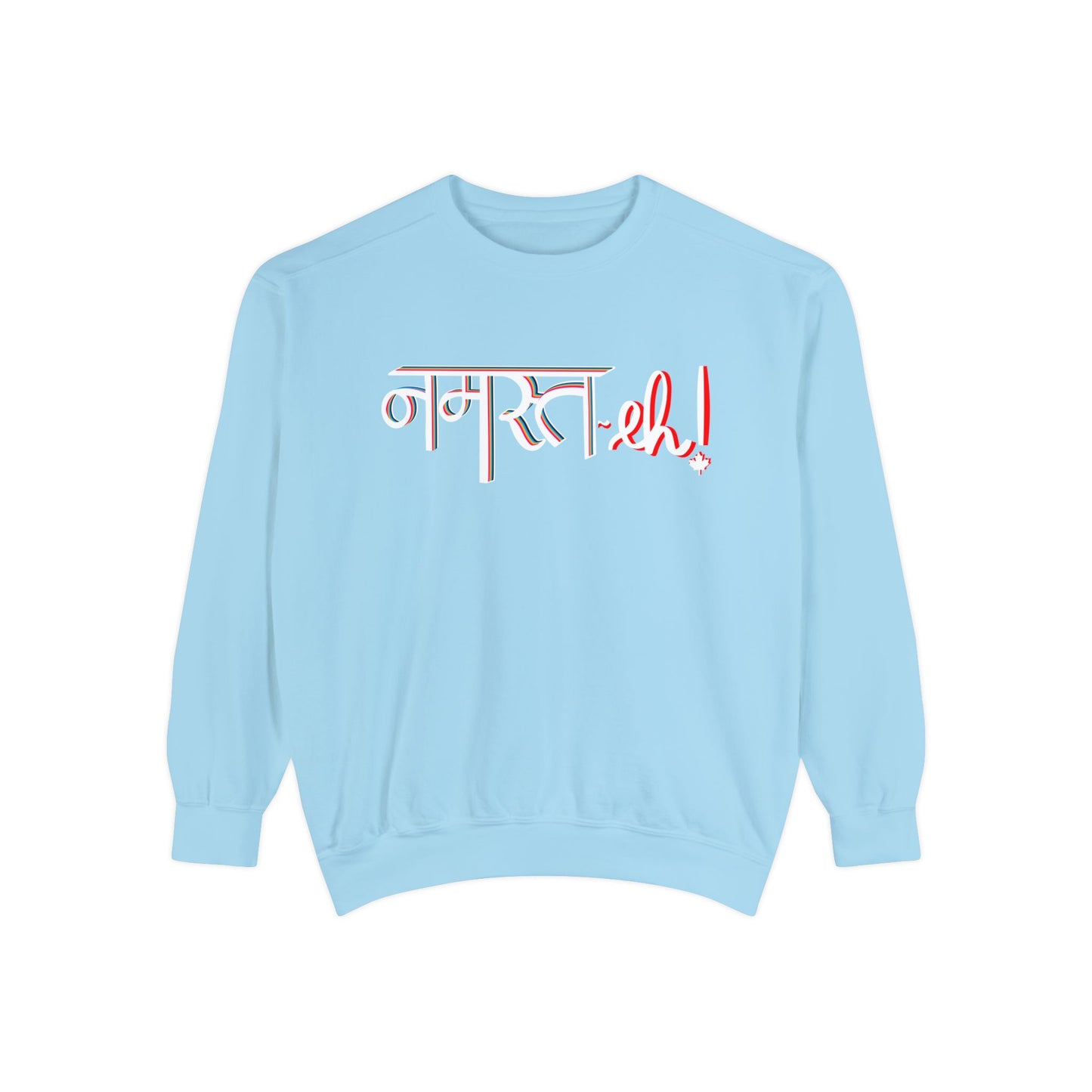 Namast-eh Unisex Garment-Dyed Sweatshirt