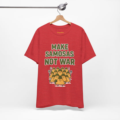 Make Samosas Not War Graphic T-shirt