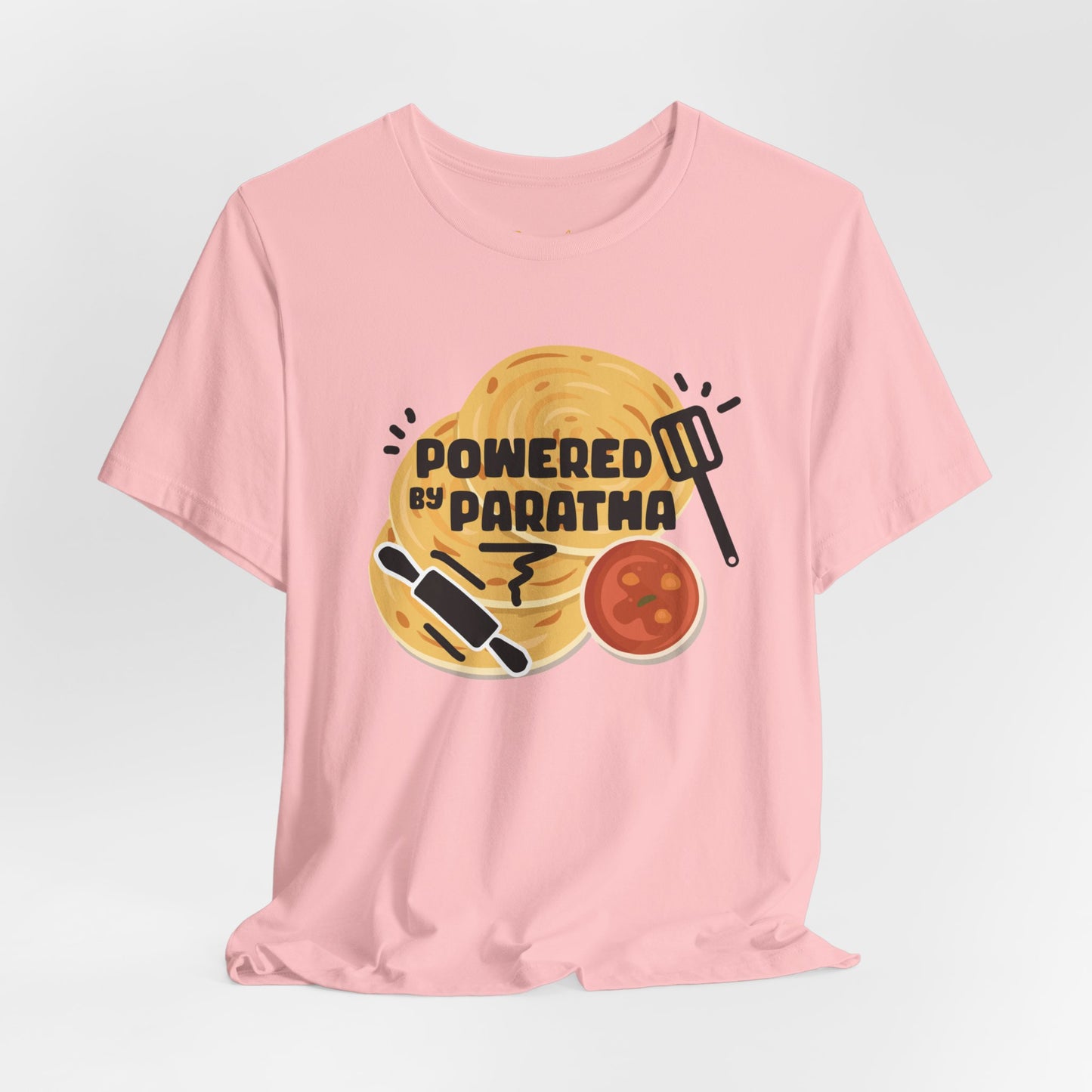 Powered by Paratha Graphic T-shirt