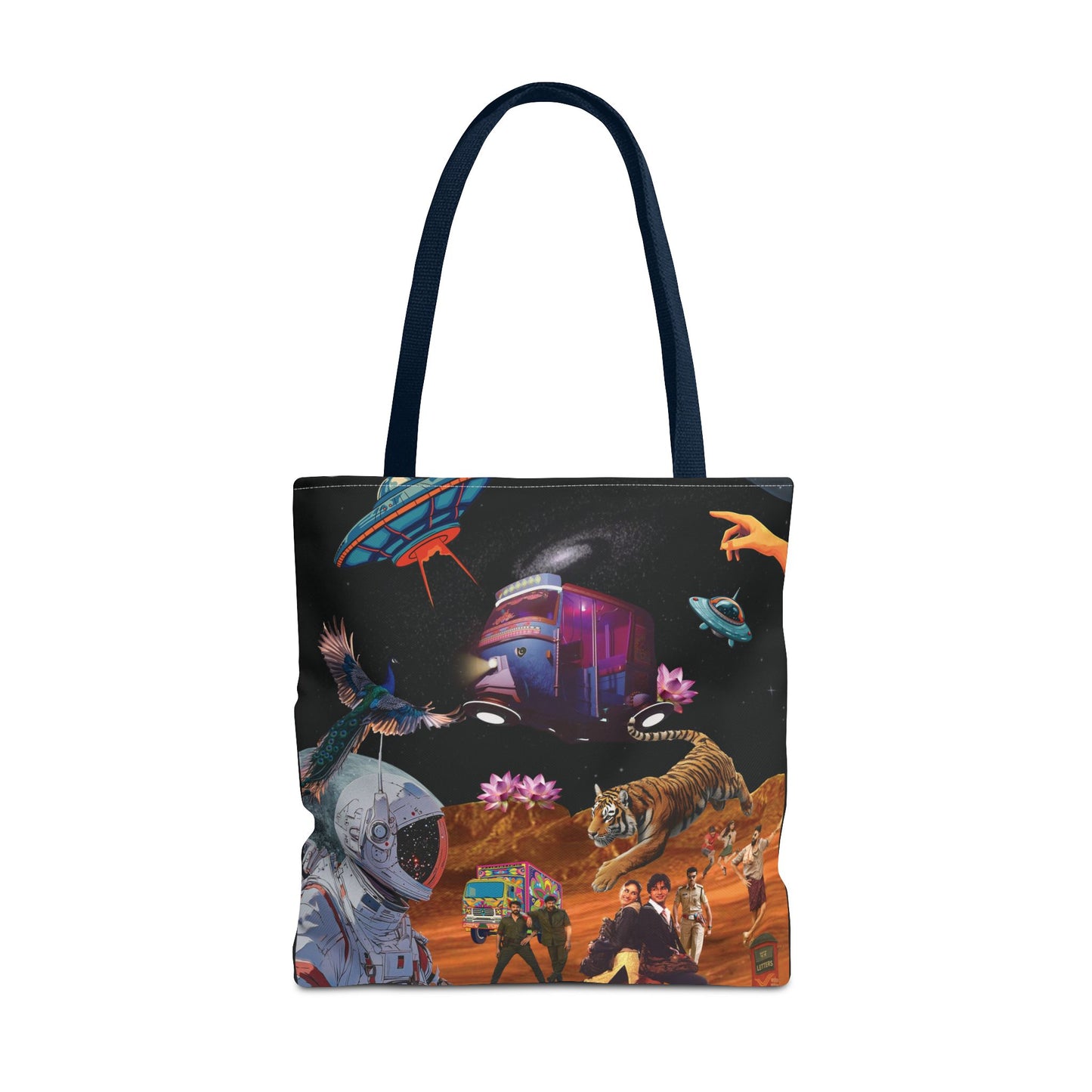 Spacey Desi Tote Bag