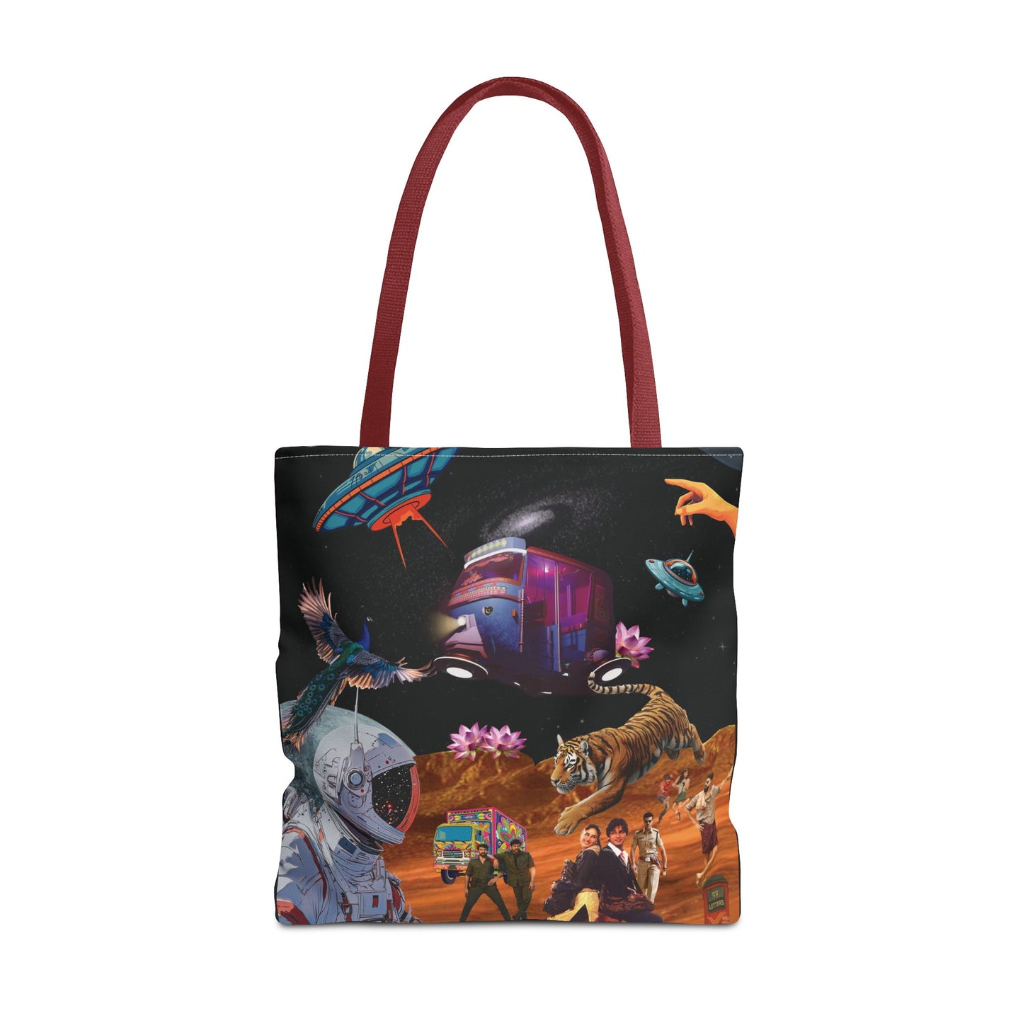 Spacey Desi Tote Bag