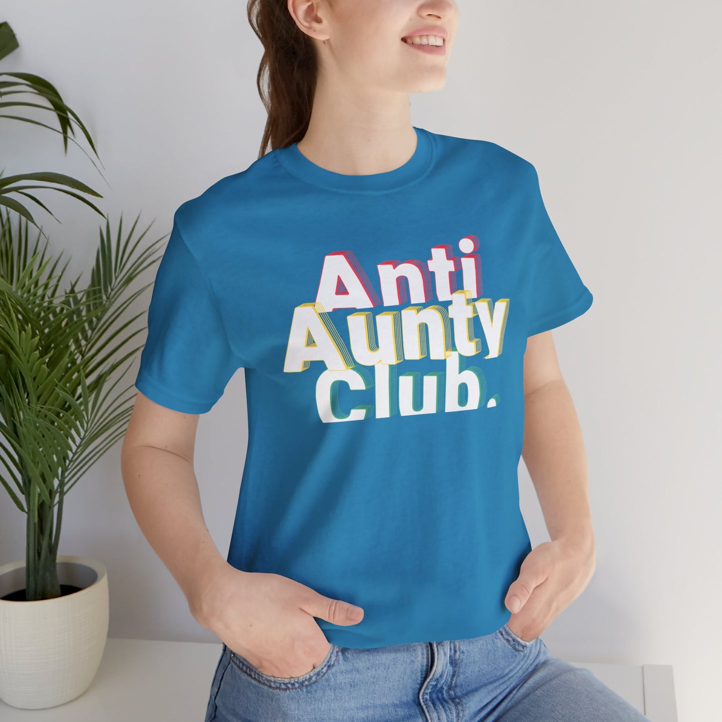 Women's Anti Aunty Club Graphic Tee