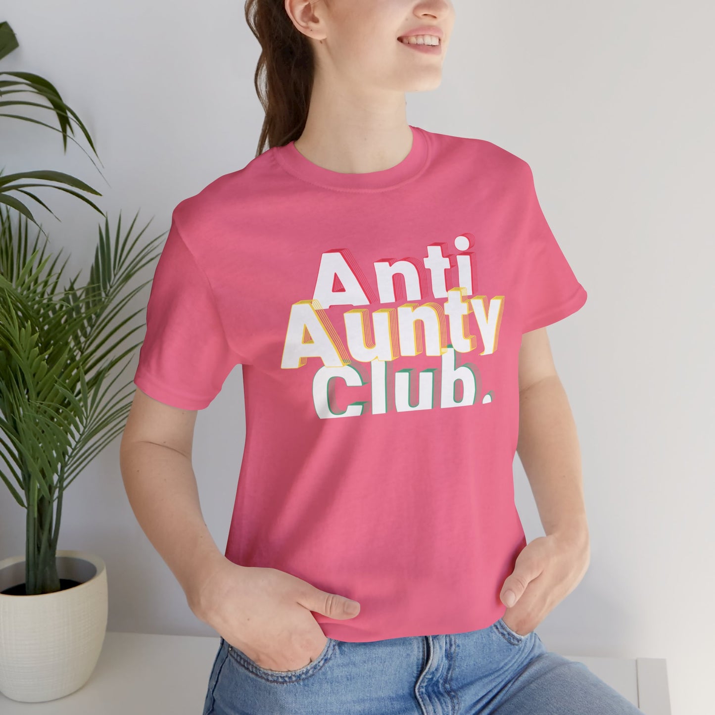 Women's Anti Aunty Club Graphic Tee