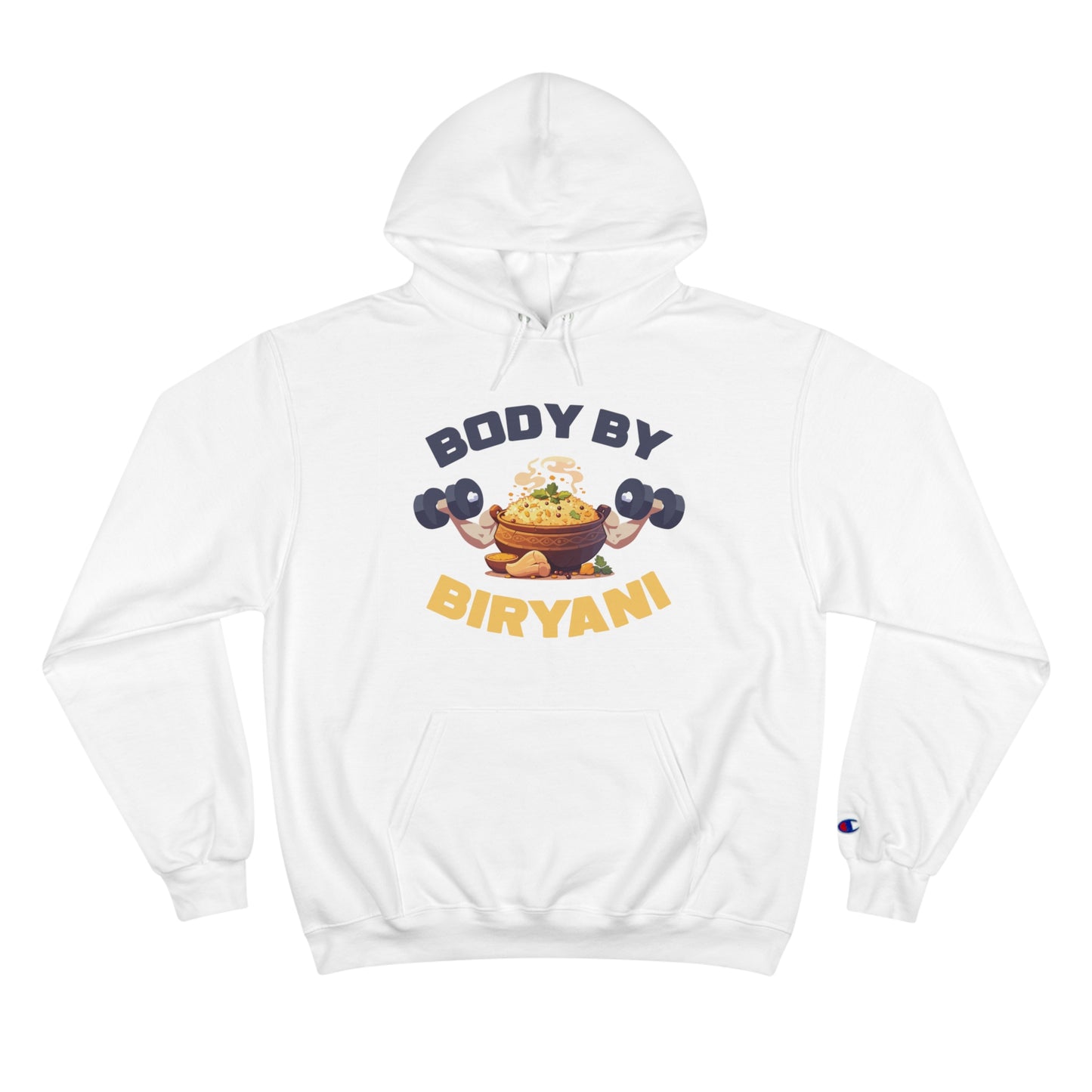 Body By Biryani Champion Hoodie