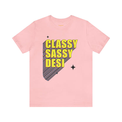 Classy Sassy Desi Graphic T-shirt