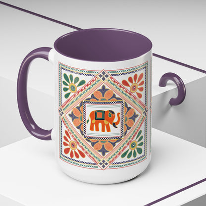 Indian folk art Mug