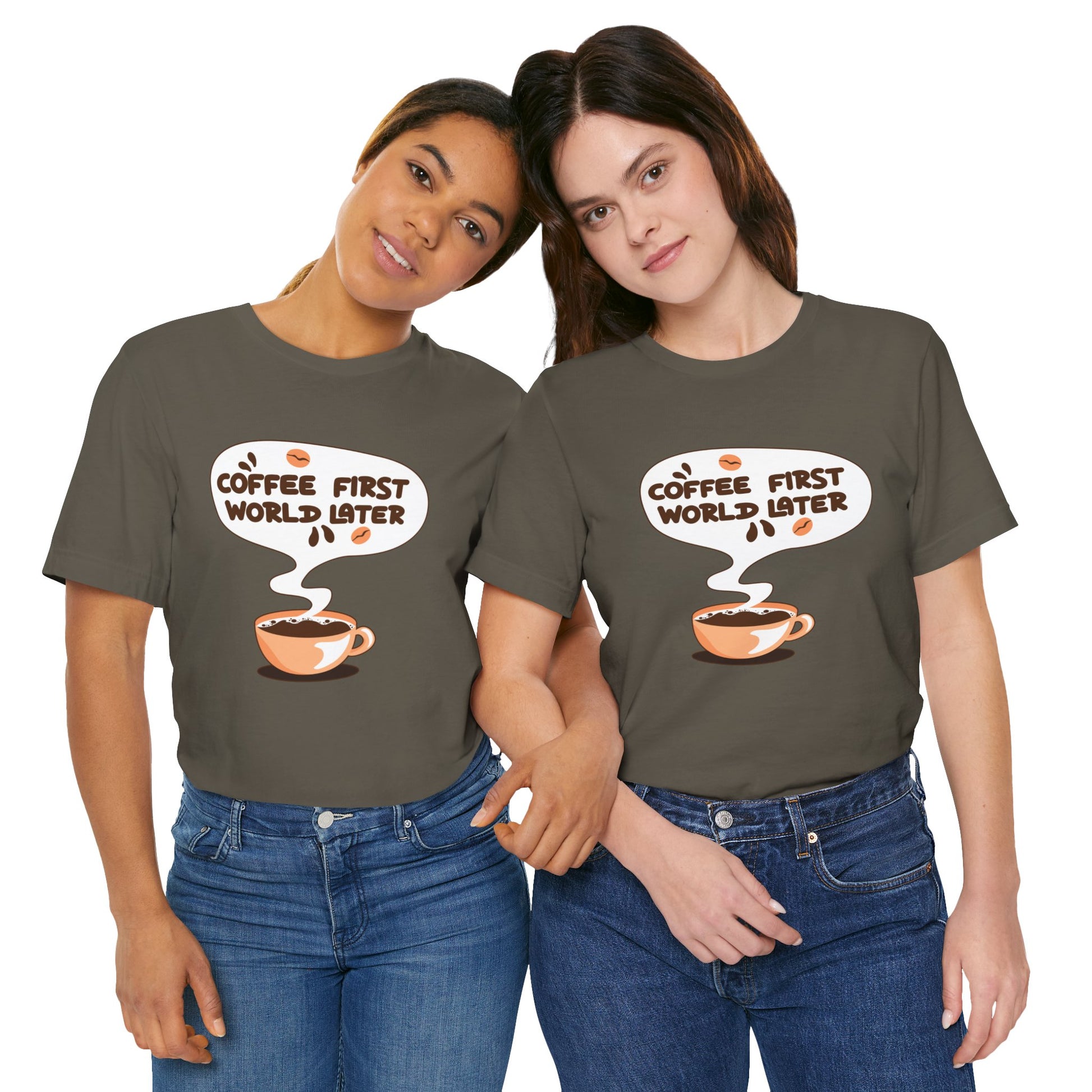 Coffee First Graphic Tee - Currycature 🇺🇸