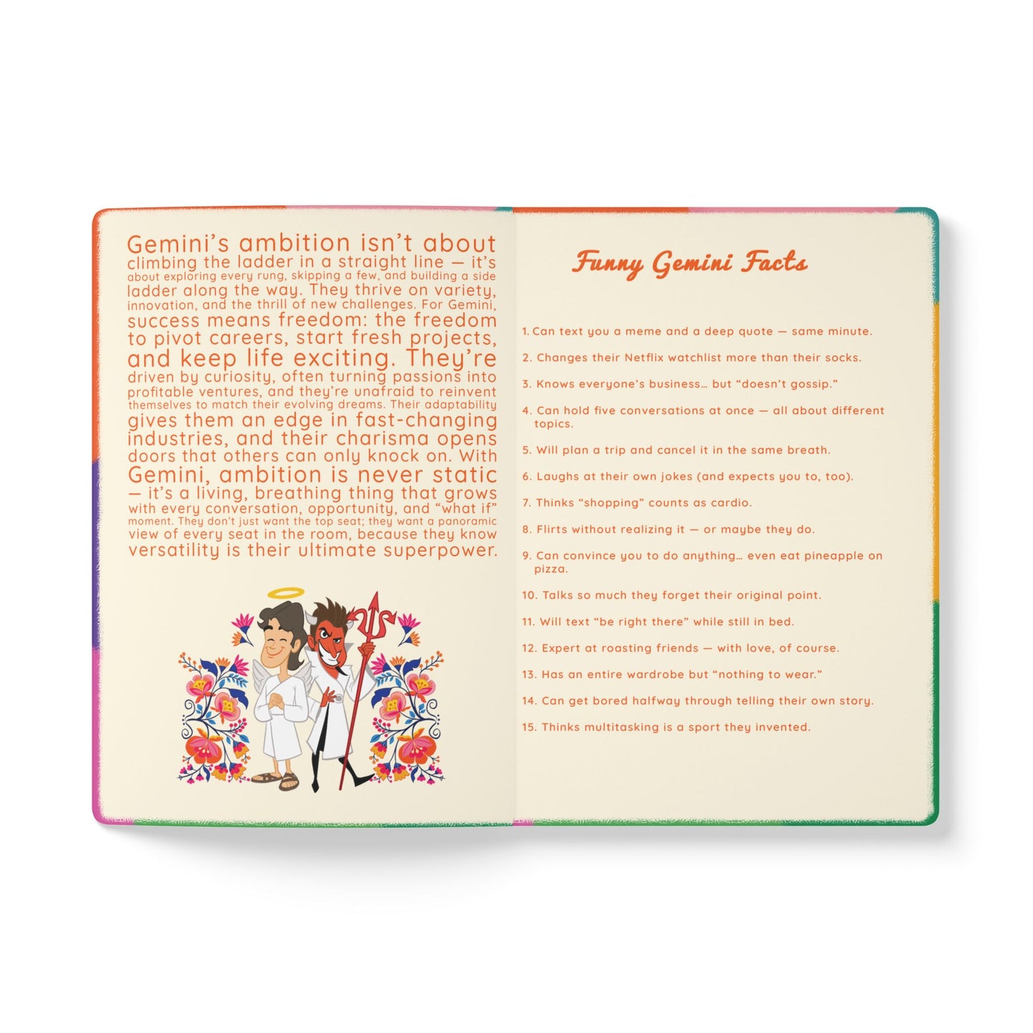 GEMINI Softcover Journal
