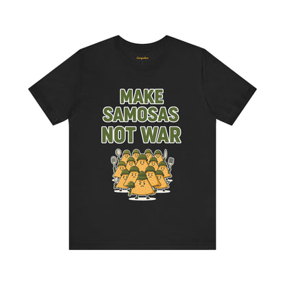 Make Samosas Not War Graphic T-shirt