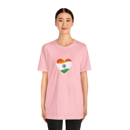 India in heart Graphic T-shirt