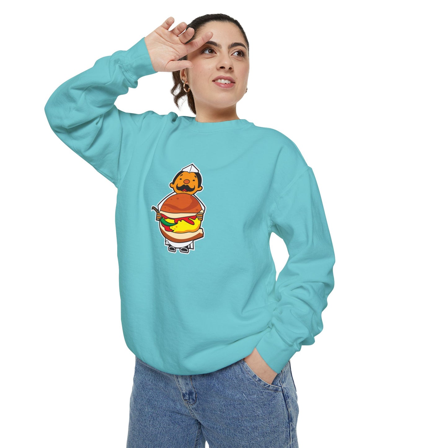 Vada Pav Garment-Dyed Sweatshirt