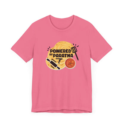 Women's Powered by Paratha Graphic Tee