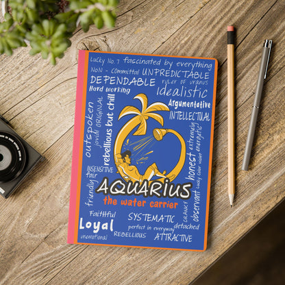 Aquarius Softcover Journal