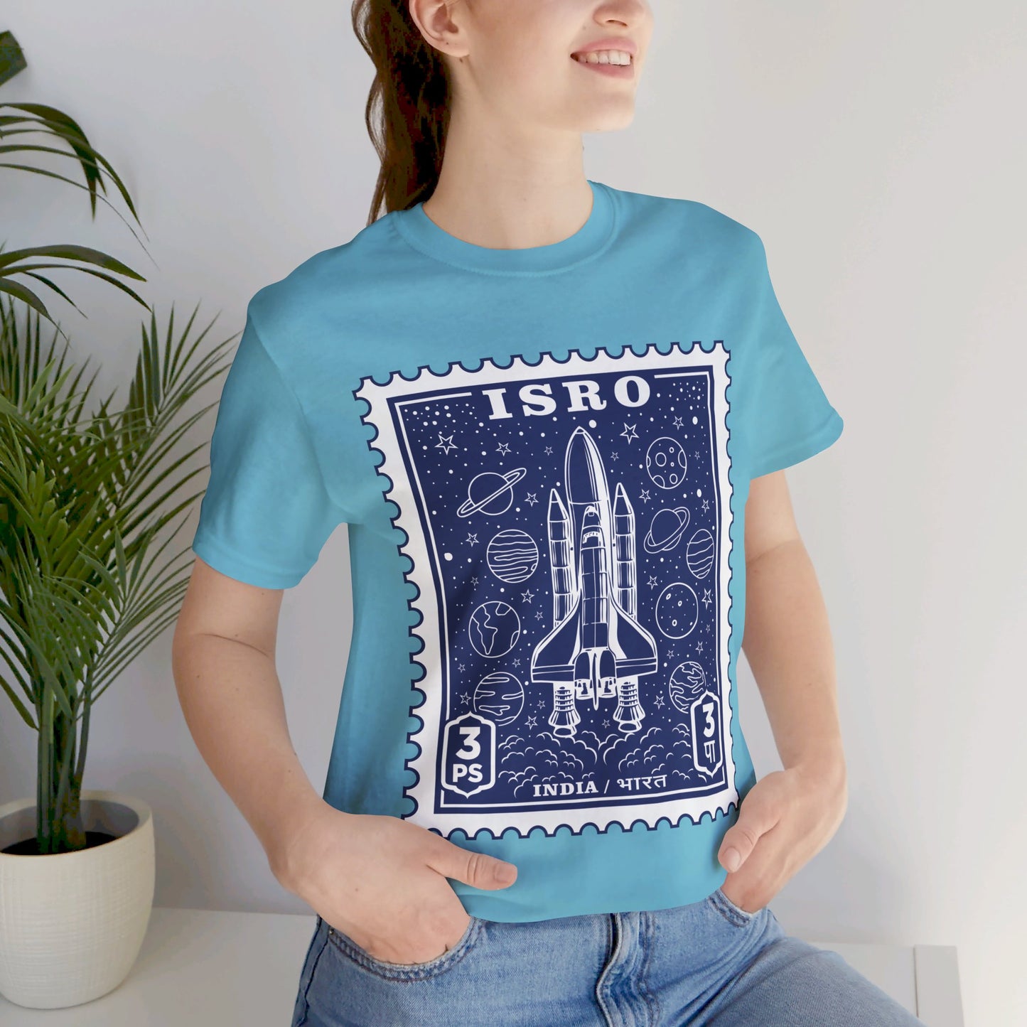 ISRO Graphic T-shirt