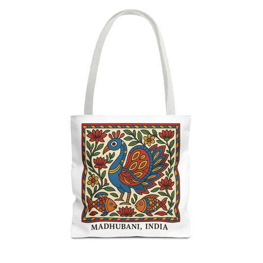 Madhubani Art Tote Bag