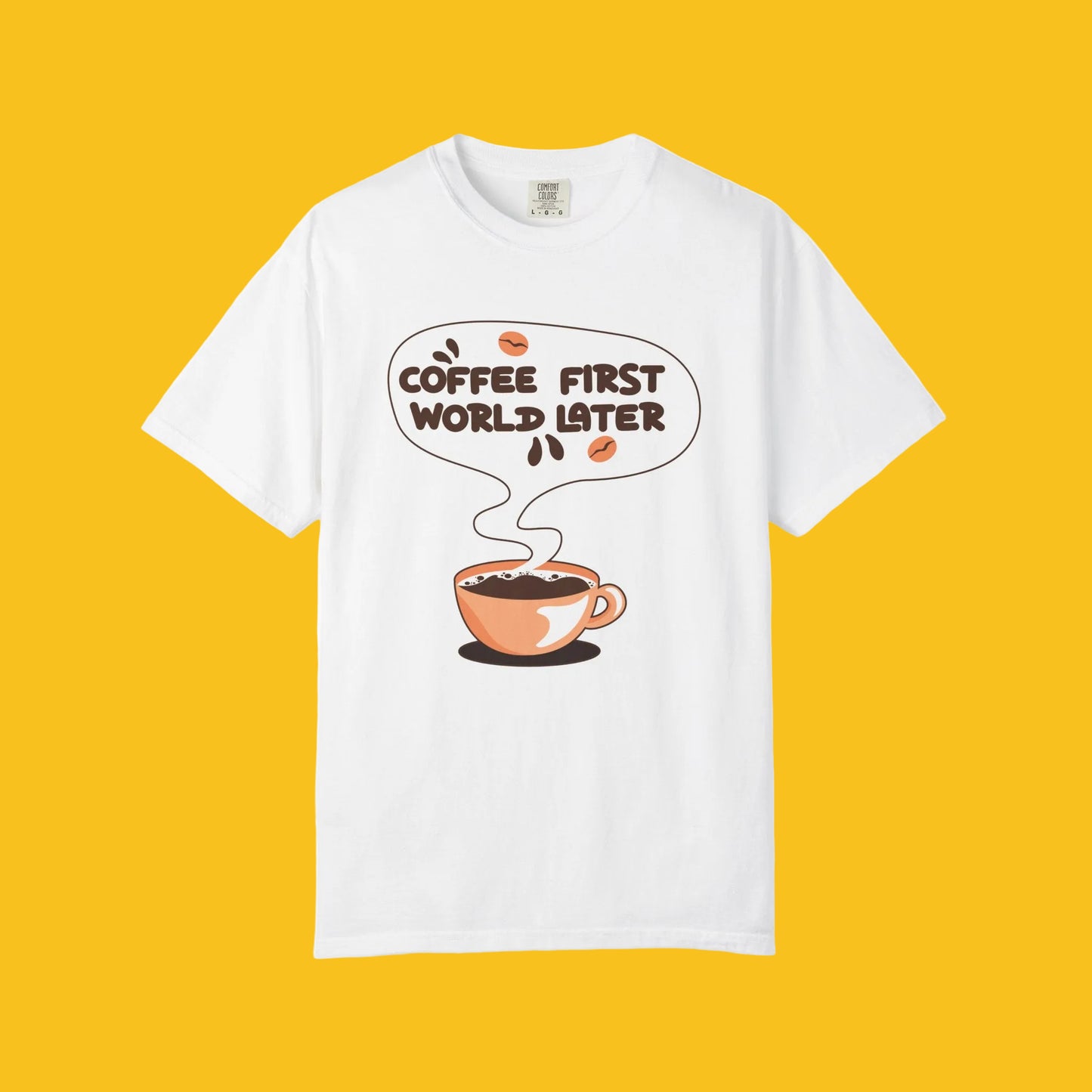 Coffee First World Later