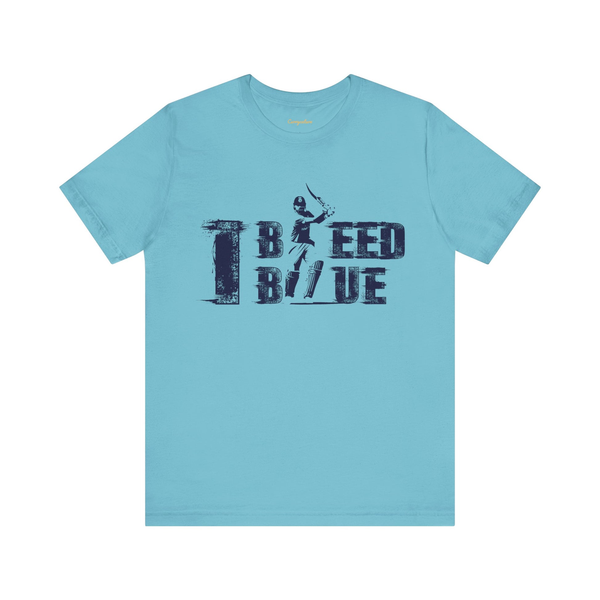 I Bleed Blue Graphic T-shirt - Currycature 🇺🇸