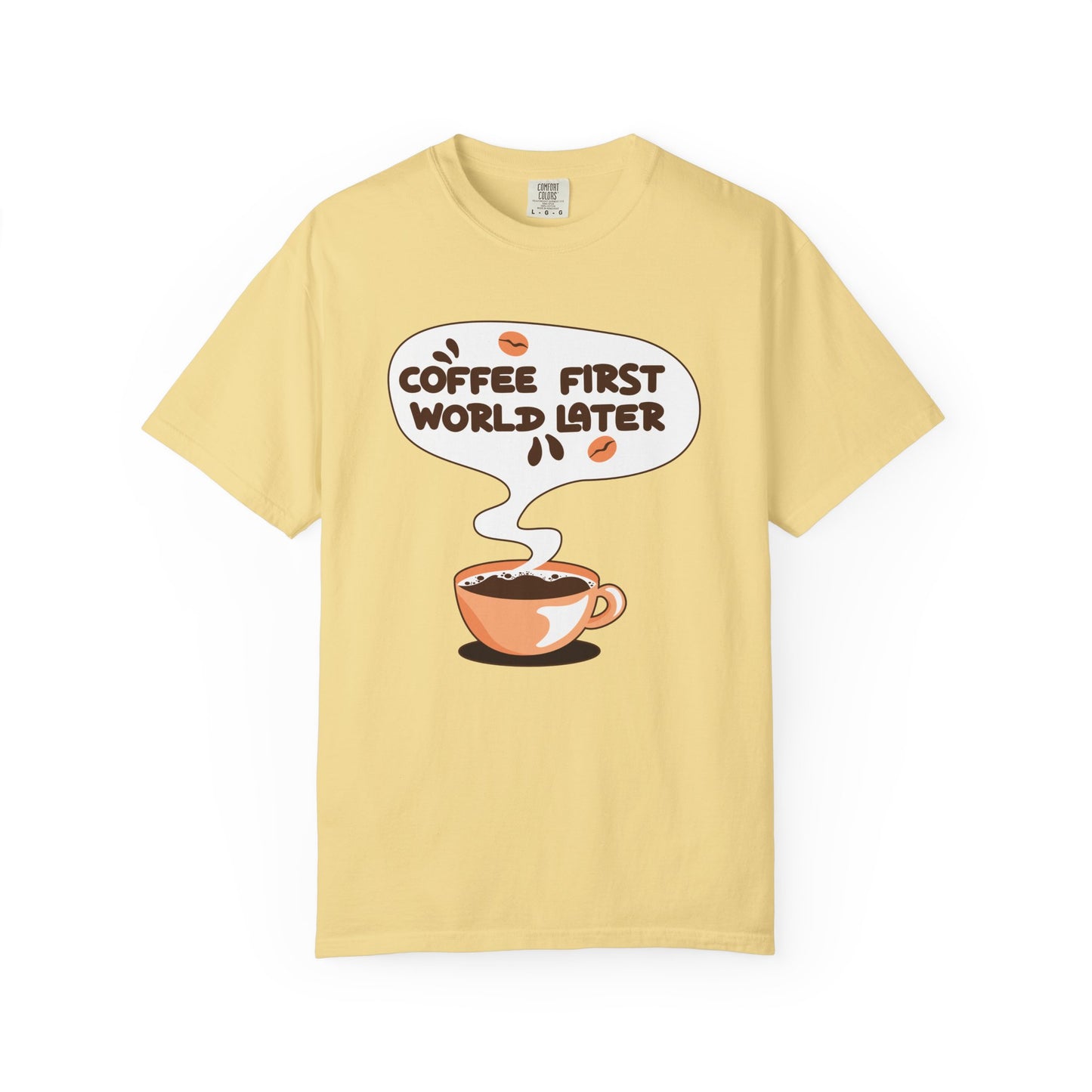 Coffee First World Later