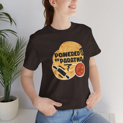 Powered by Paratha Graphic T-shirt