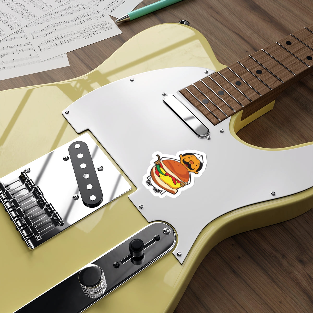Vada Pav Die-Cut Sticker