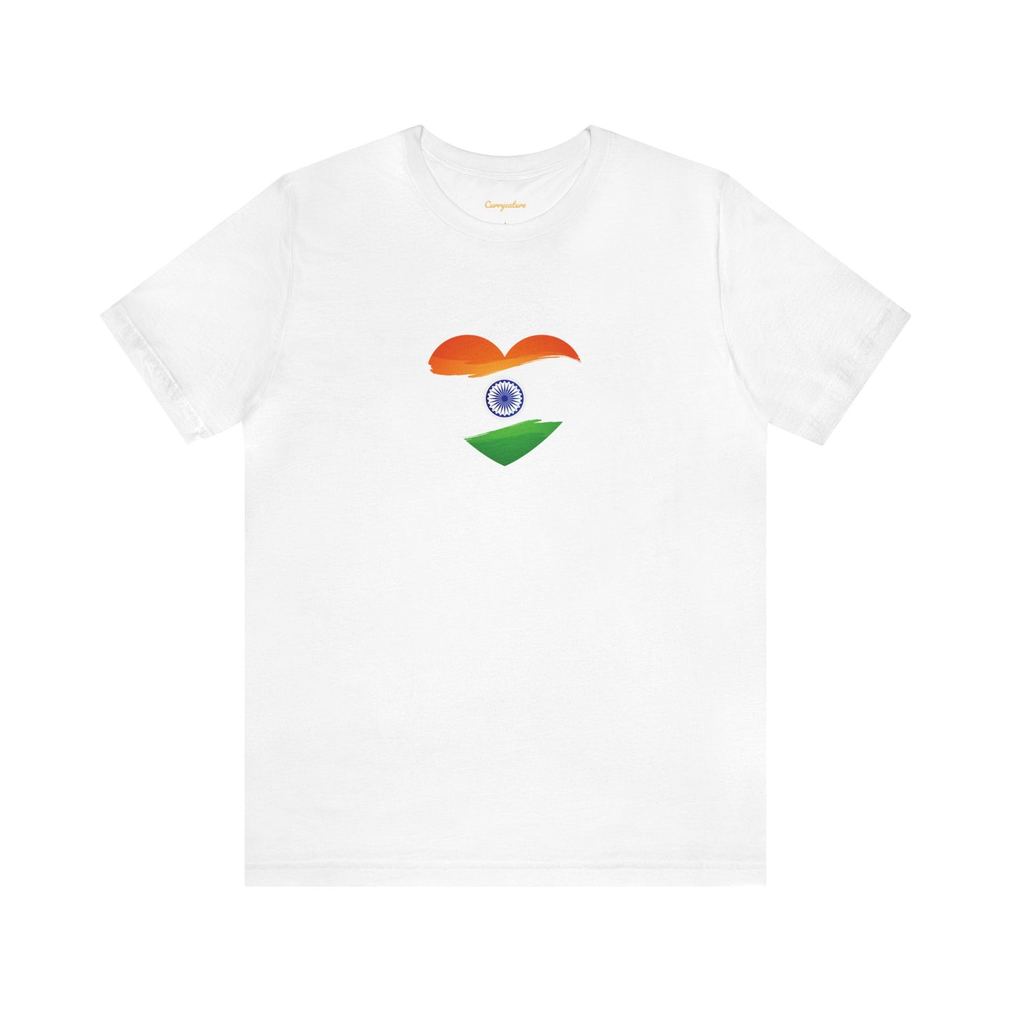 India in heart Graphic T-shirt - Currycature 🇺🇸