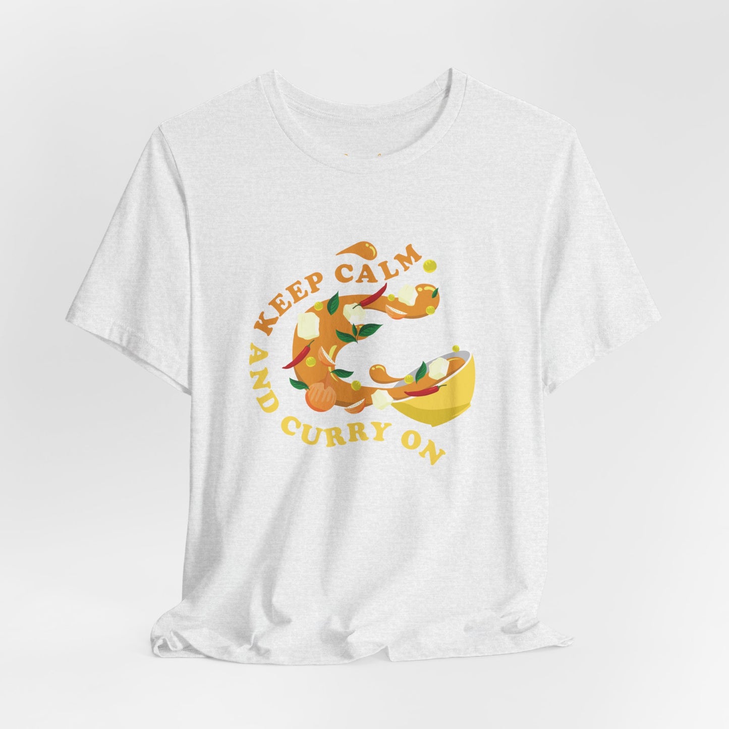 Keep Calm and Curry On Graphic T-shirt