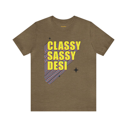 Classy Sassy Desi Graphic T-shirt