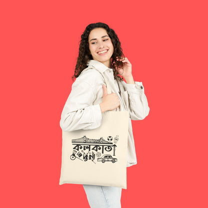 Kolkata Canvas Tote Bag