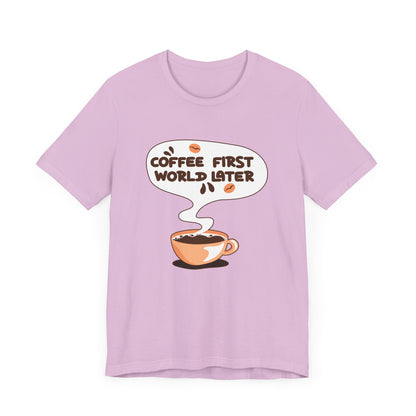 Coffee First Graphic Tee