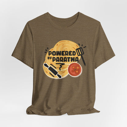 Powered by Paratha Graphic T-shirt