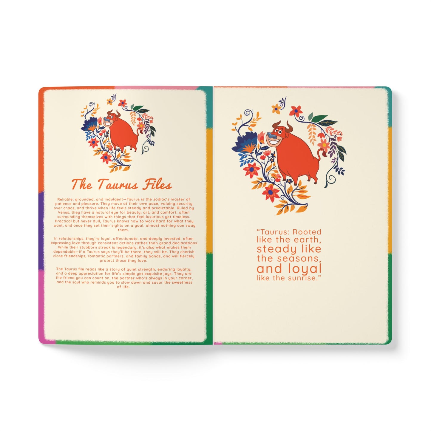 TAURUS Softcover Journal