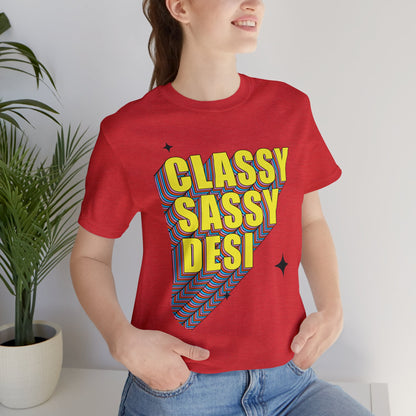 Classy Sassy Desi Graphic T-shirt