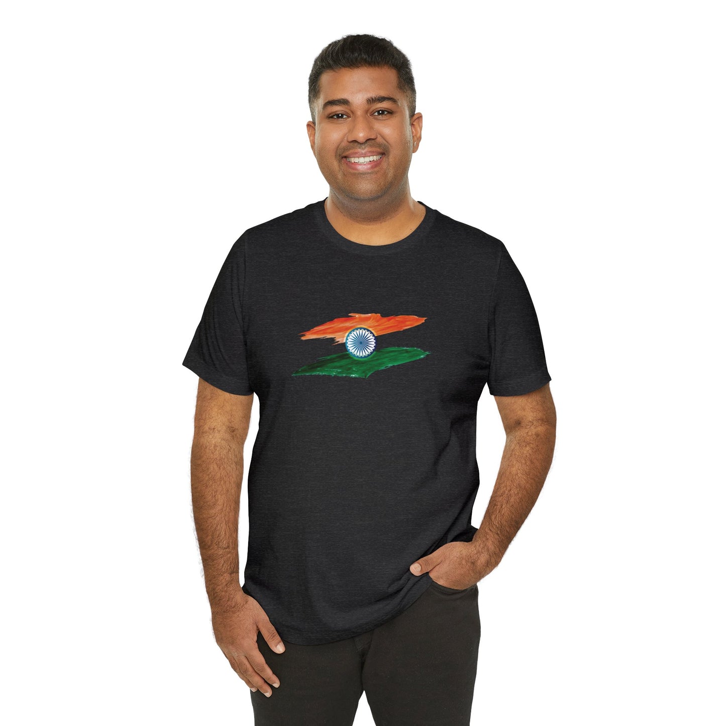 Tricolor Graphic T-shirt