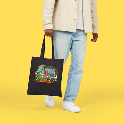 Auto Cotton Canvas Tote Bag