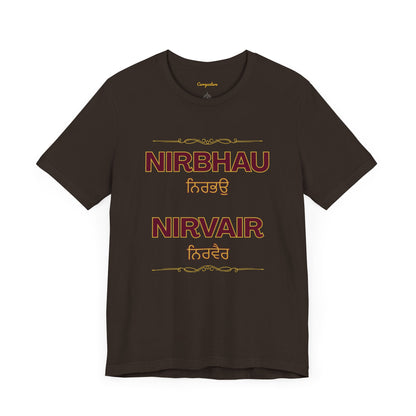 Nirbhau Nirvair Graphic T-shirt