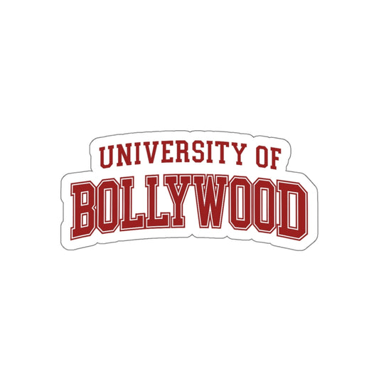 University of Bollywood Die-Cut Sticker