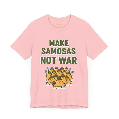 Make Samosas Not War Graphic T-shirt
