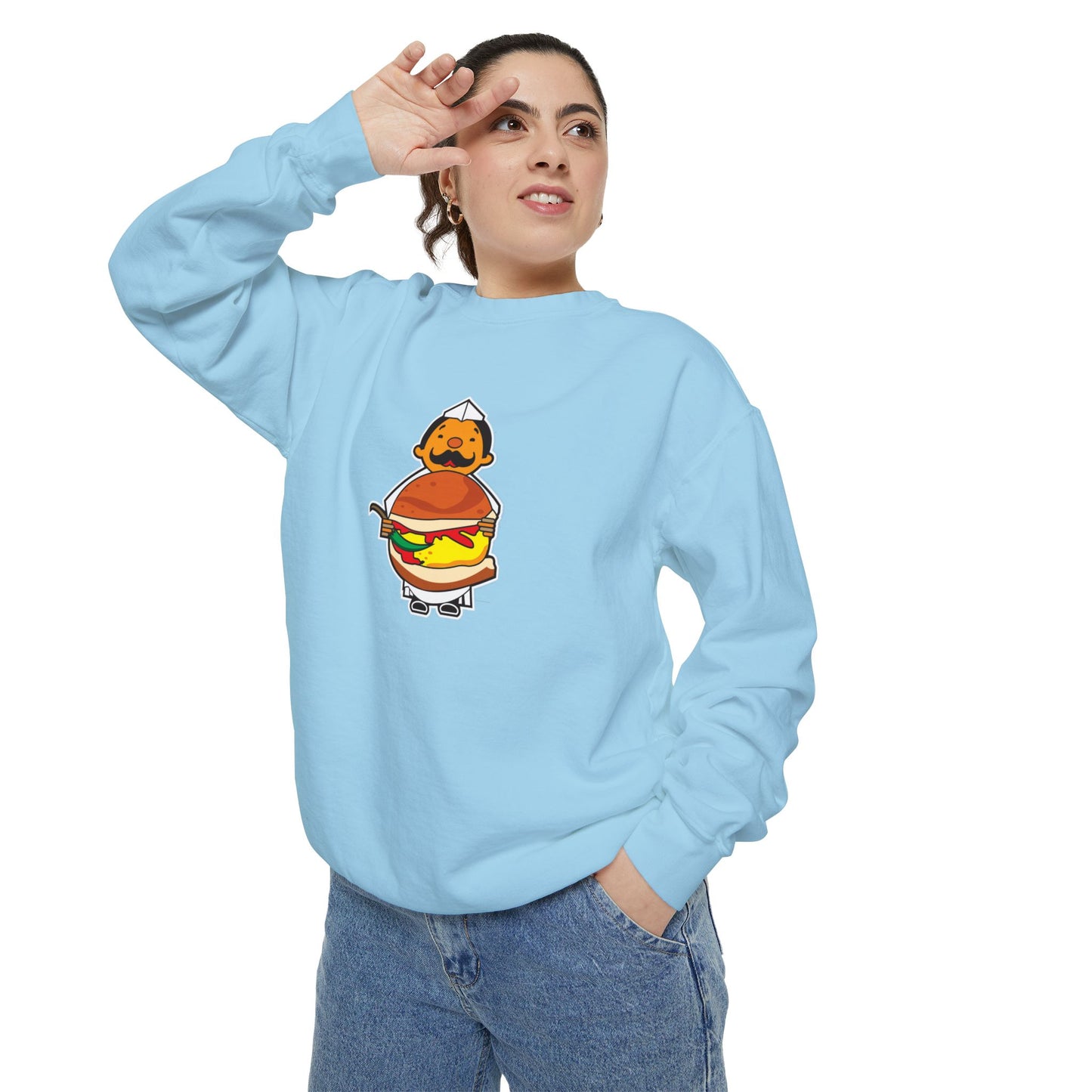 Vada Pav Garment-Dyed Sweatshirt