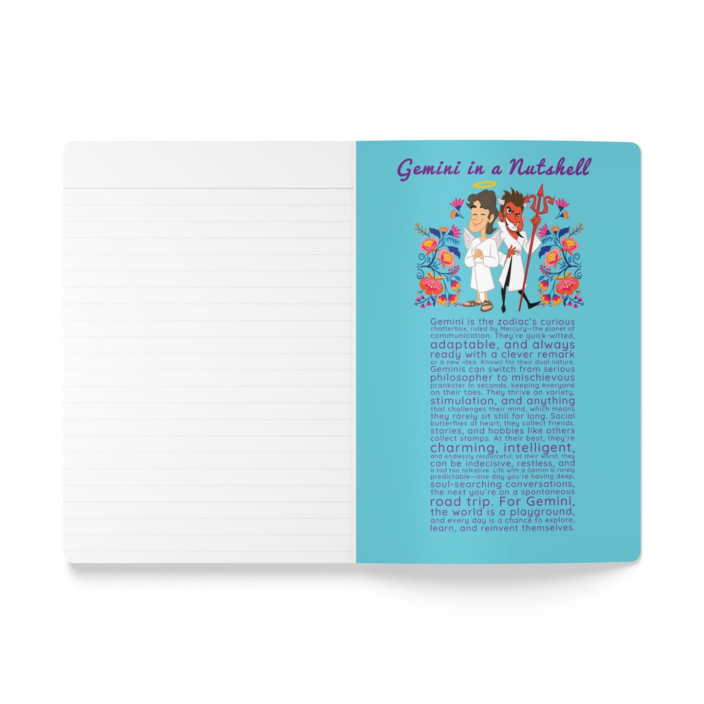 GEMINI Softcover Journal