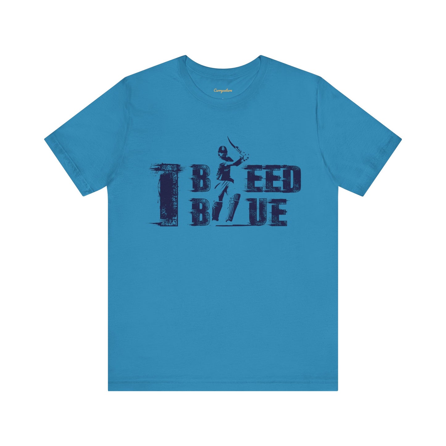 I Bleed Blue Graphic T-shirt - Currycature 🇺🇸