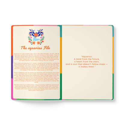 Aquarius Softcover Journal