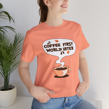 Coffee First Graphic Tee