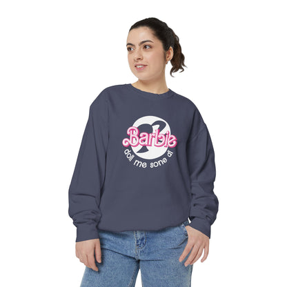 Barbie Doll Garment-Dyed Sweatshirt