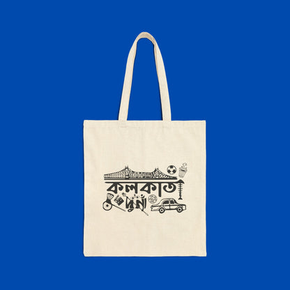 Kolkata Canvas Tote Bag