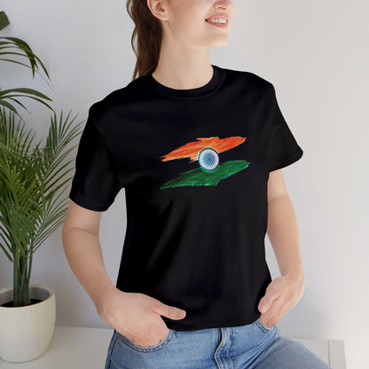 Tricolor Graphic T-shirt