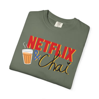 Netflix and Chai Graphic T-shirt.