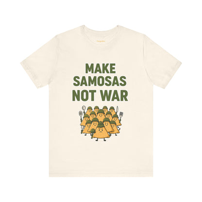 Make Samosas Not War Graphic T-shirt